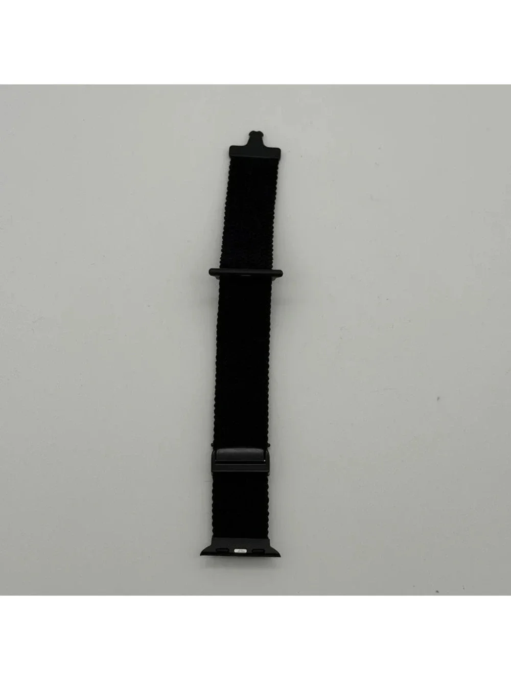 Watch Band Braided Cord Clasp Buckle Black